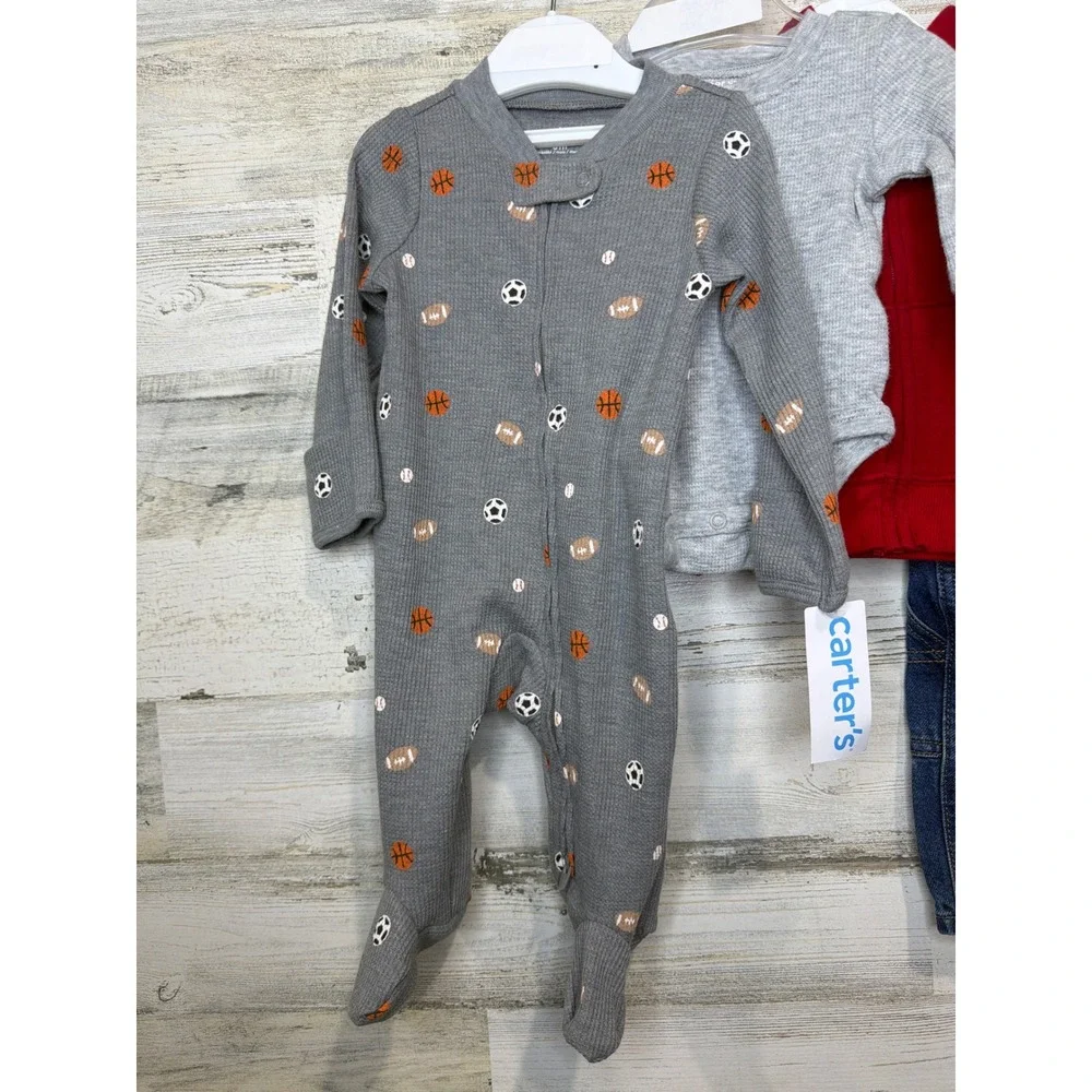 Old Navy Carter's Baby Boy 3M Workwear Sports Fireman Bundle
